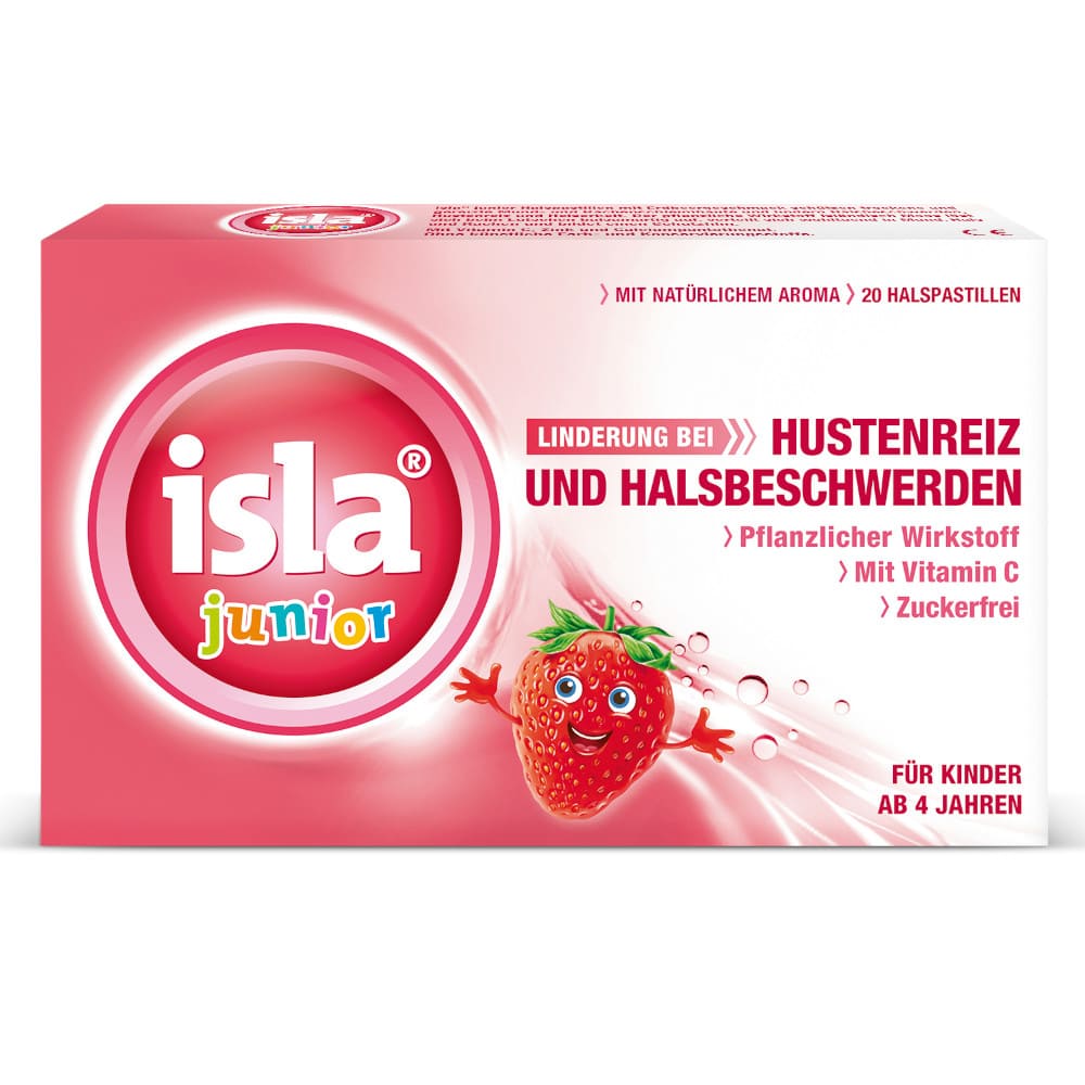 isla junior Halspastillen 20 St Pastillen