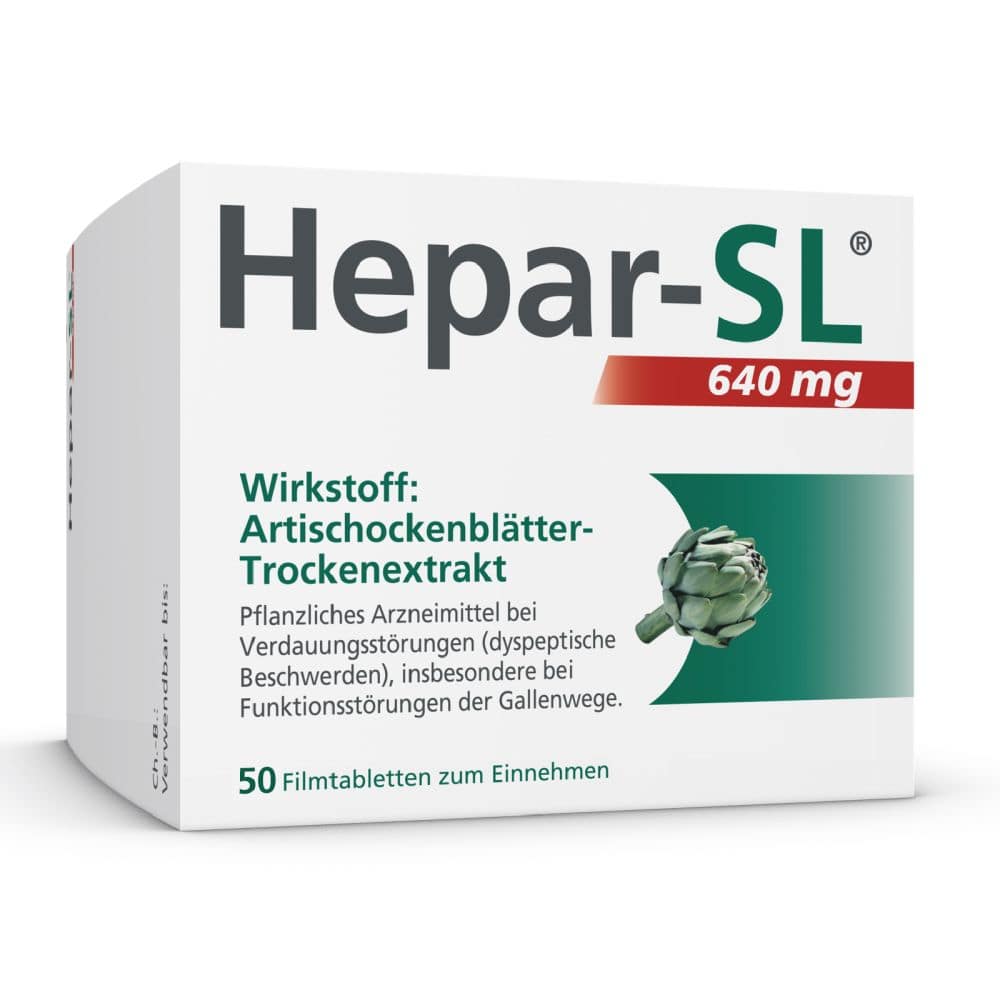 Hepar-SL 640 mg  50 St Filmtabletten