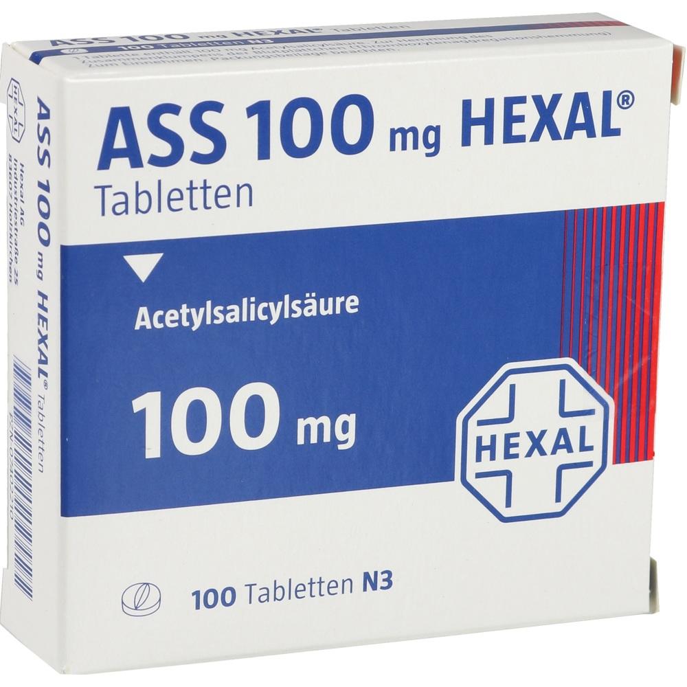 ASS 100mg HEXAL 100 St Tabletten