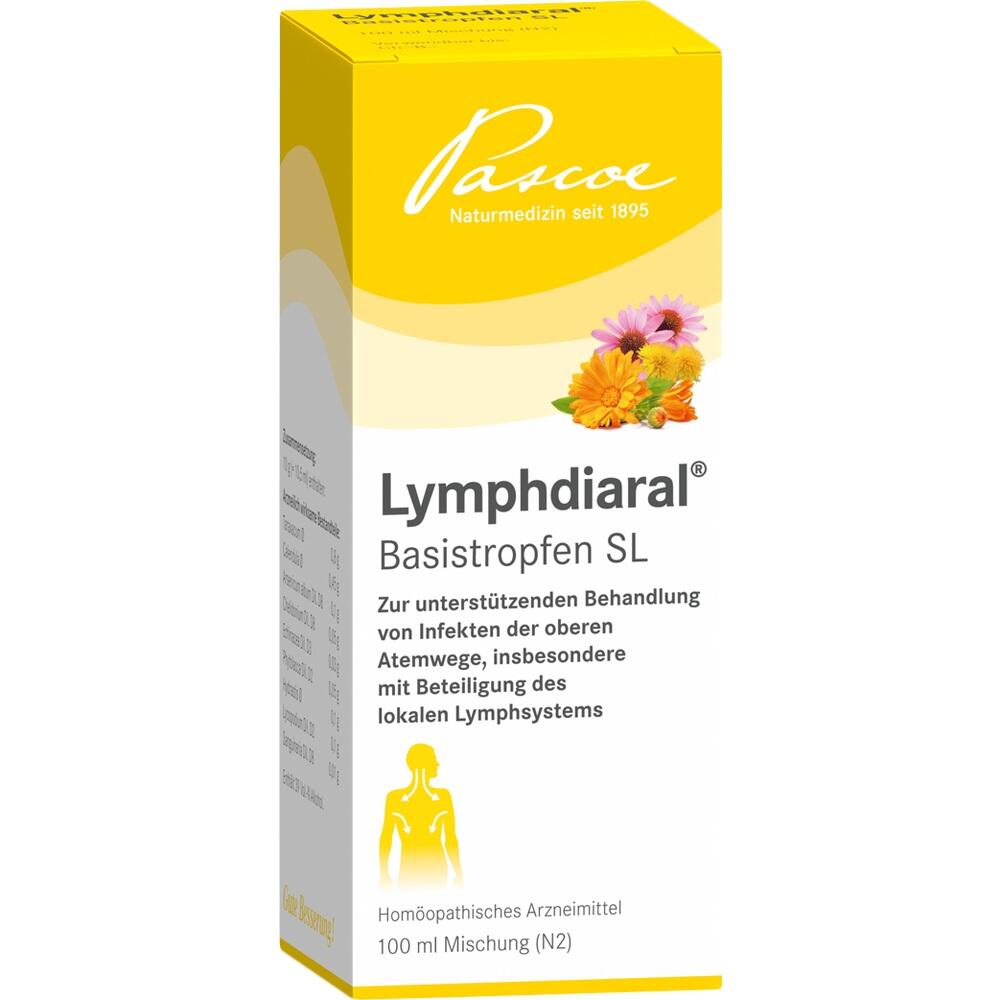 Pascoe Lymphdiaral Basistropfen SL 100 ml Tropfen