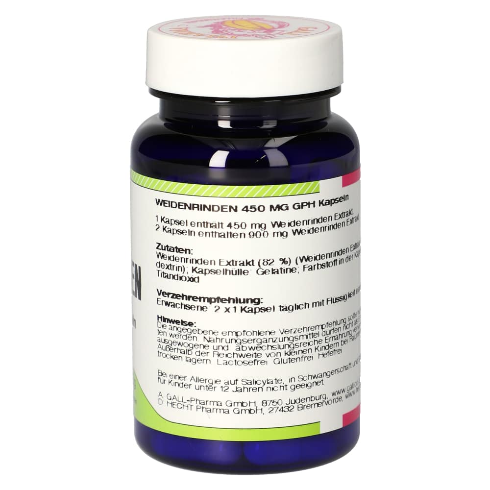 GALL PHARMA  WEIDENRINDEN 450mg  60 St Kapseln