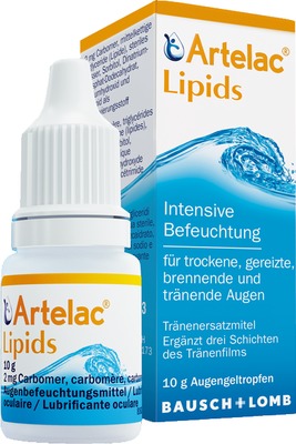 Artelac Lipids Augengeltropfen für stark tränende Augen 1X10 g Augengel
