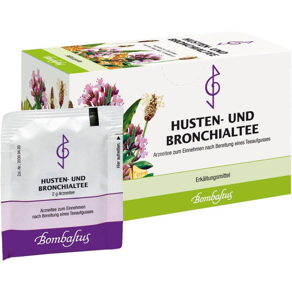 HUSTEN- UND BRONCHIALTEE BOMBASTUS 20X2 g Filterbeutel