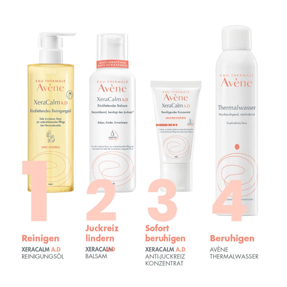 Avène XeraCalm A.D Rückfettendes Reinigungsöl 400 ml Öl
