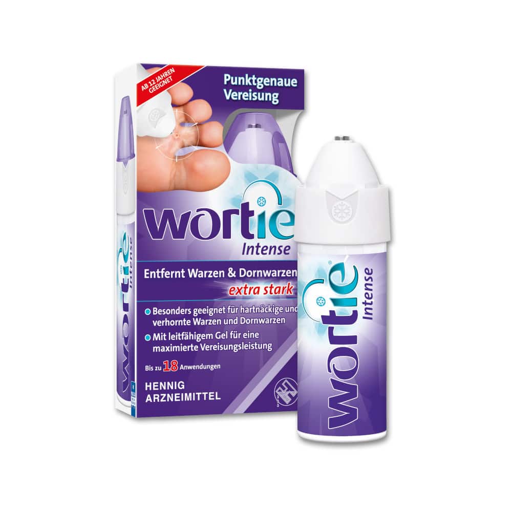 wortie Intense gegen Warzen und Dornwarzen Spray+ Gel 50 ml Dosieraerosol