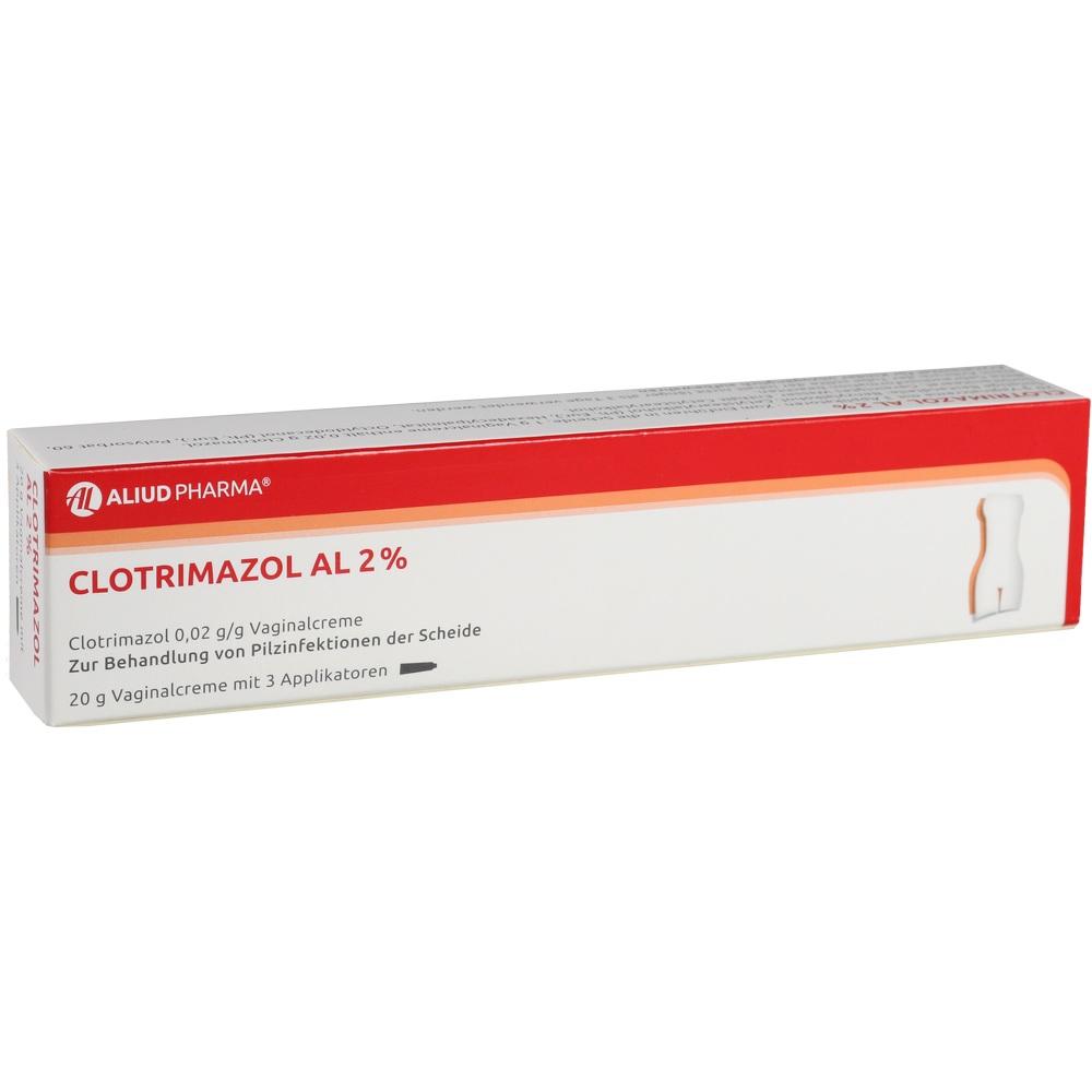 Clotrimazol AL 2% bei Vaginalpilz
