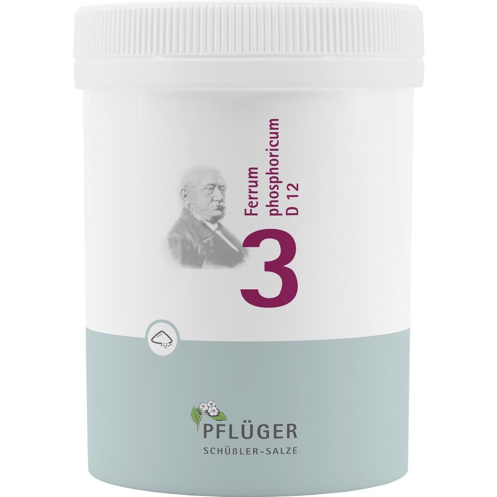 Schüßler-Salz Nr. 3 Ferrum phosphoricum D12 250 g Pulver