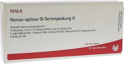 Nervus opticus Gl Serienpackung II Ampullen 10X1 ml Ampullen