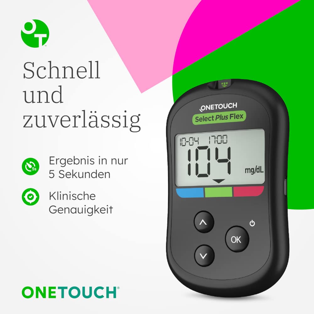 OneTouch Select Plus Flex mmol/L Starter Set  1 Sparset