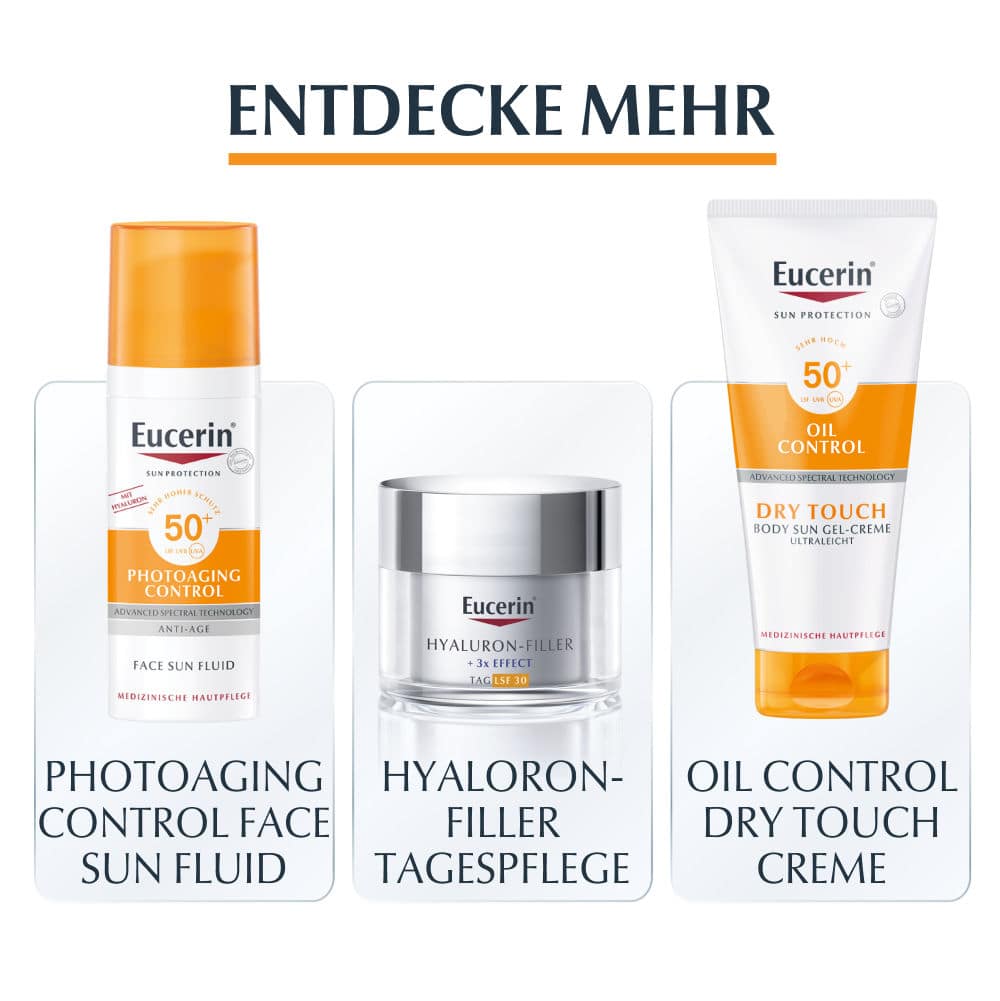 Eucerin PHOTOAGING CONTROL FACE SUN  CC getönt LSF 50+ mittel 50 ml Creme