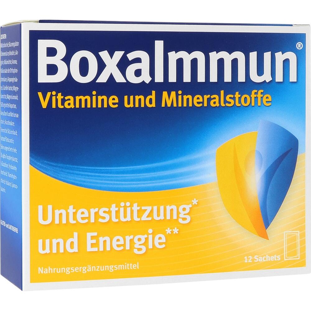 BoxaImmun Vitamine und Mineralstoffe 12X6 g Granulat zur Herstellung einer Suspension zum Einnehmen