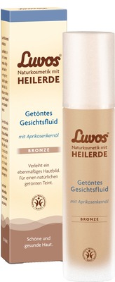 Luvos HEILERDE Getöntes Gesichtsfluid Bronze 50 ml Emulsion