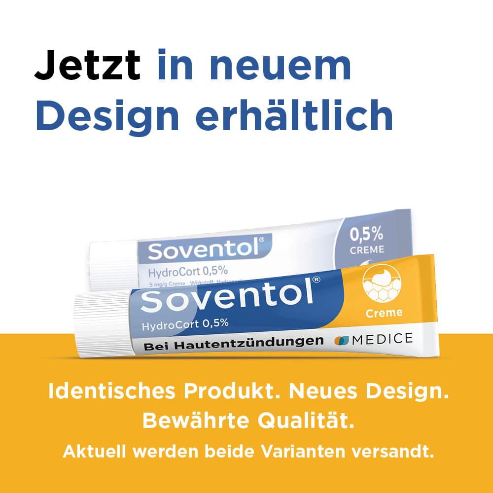 Soventol HydroCort 0,5% bei akuten Hautentzündungen 15 g Creme