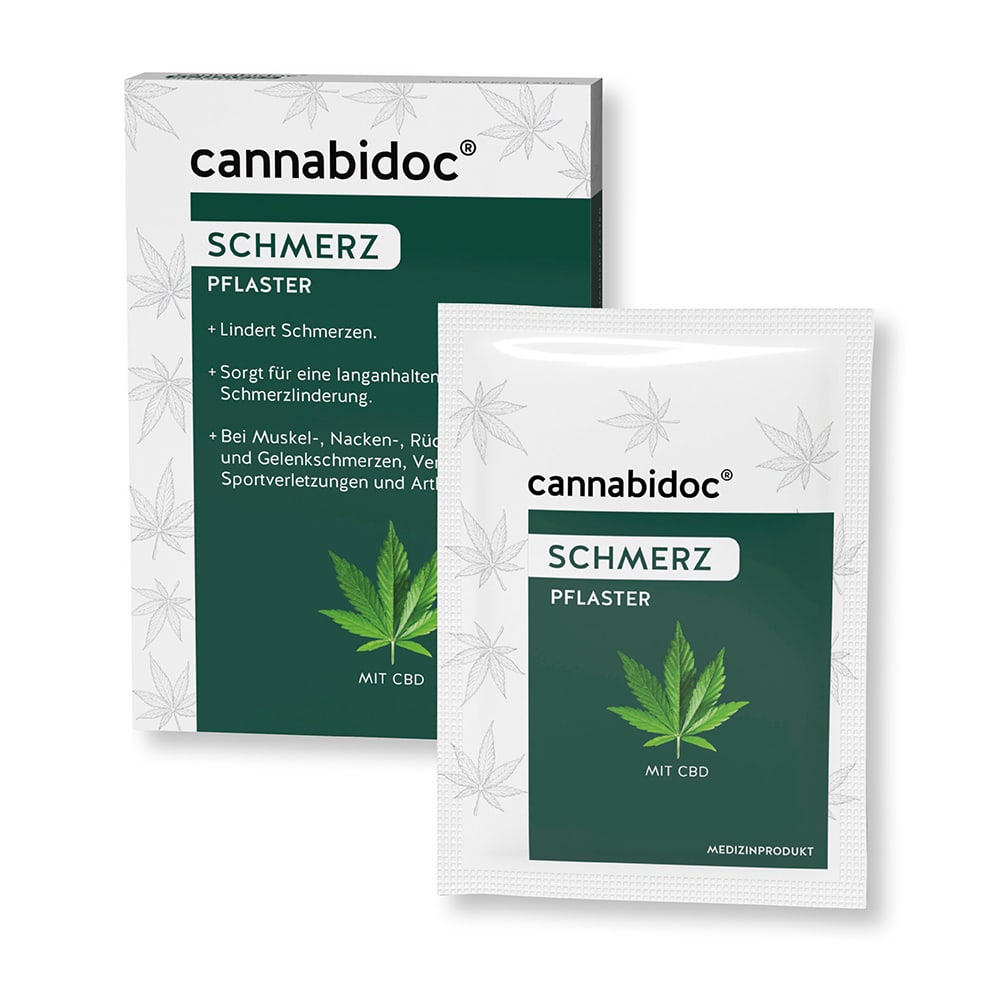 cannabidoc SCHMERZPFLASTER 8 St Pflaster transdermal