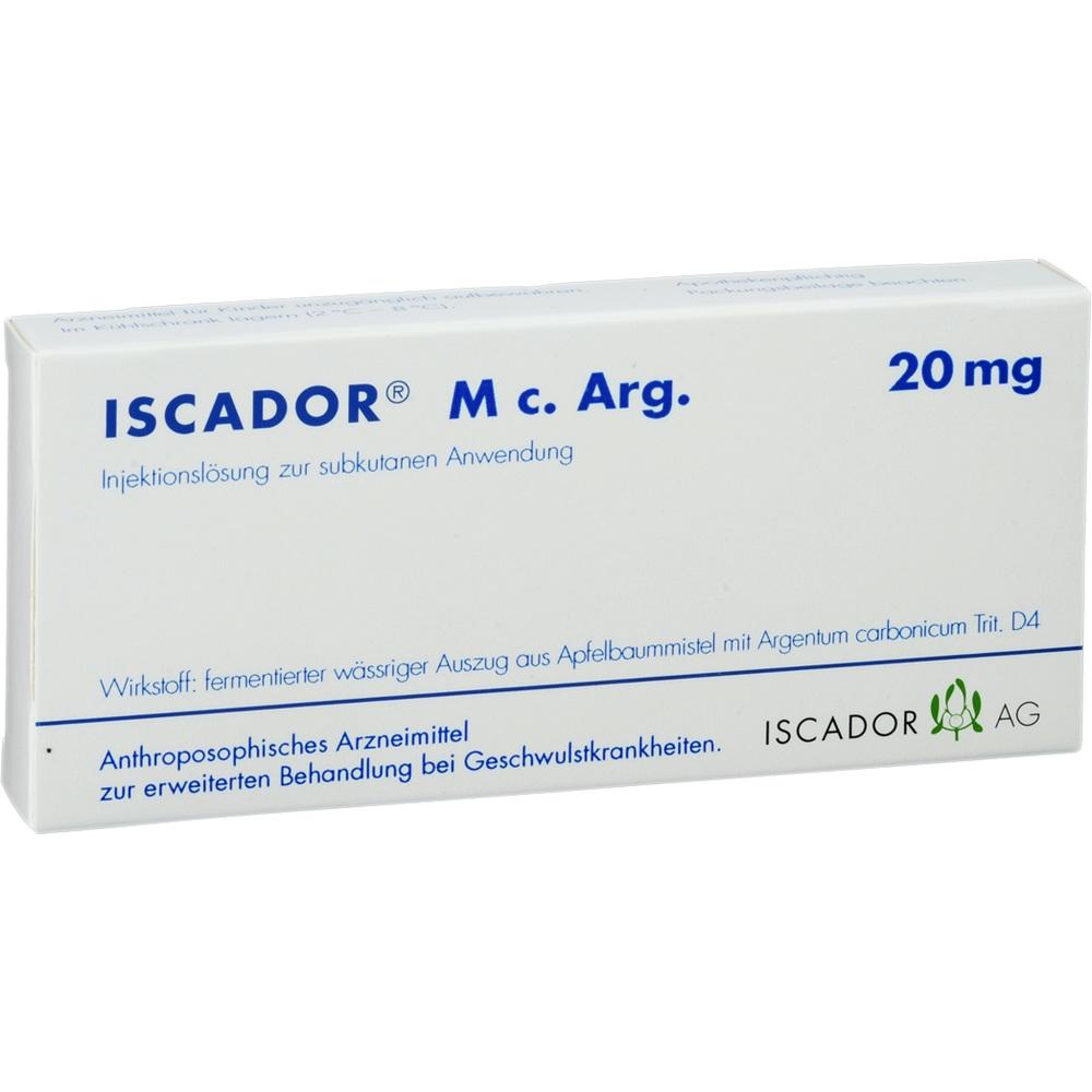 ISCADOR M c.Arg 20 mg Injektionslösung 7X1 ml Injektionslösung