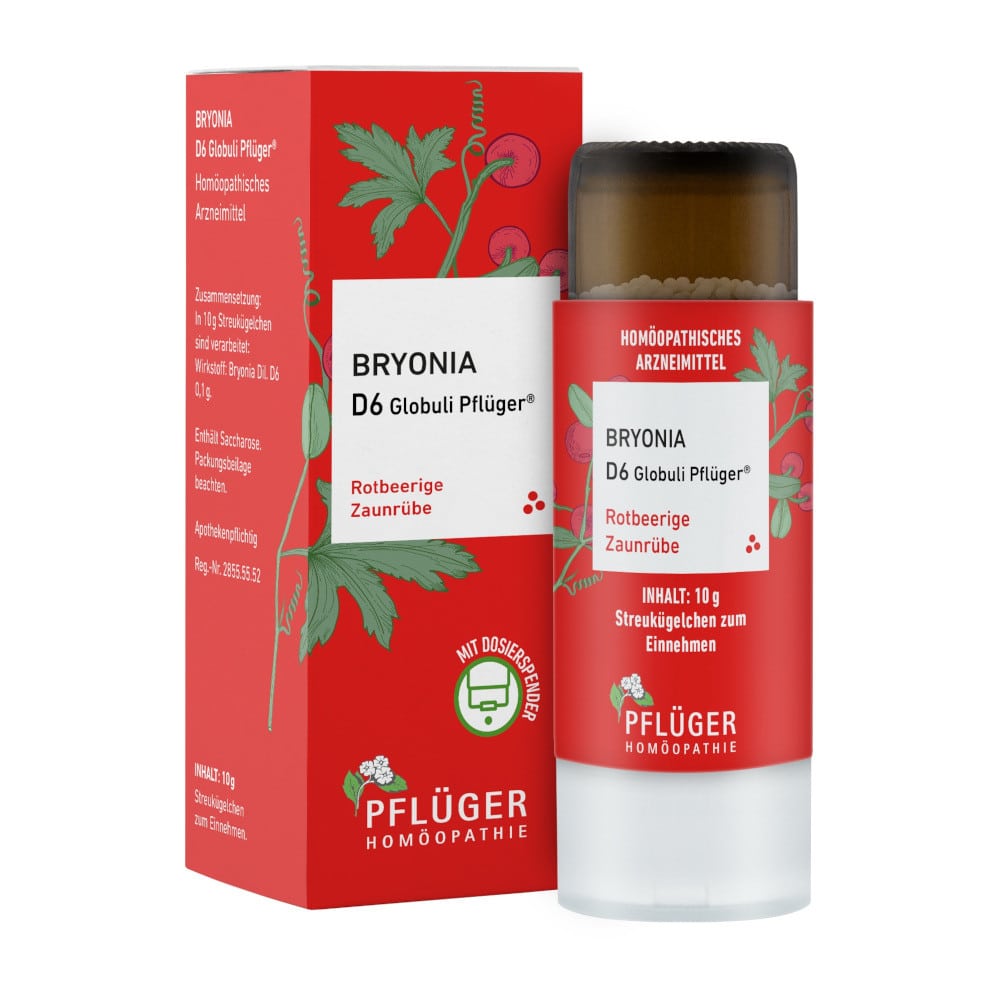 Bryonia D6 Globuli Pflüger Dosierspender 10 g Globuli