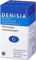 DENISIA 6 Atemwegserkrankungen Tabletten 80 St Tabletten