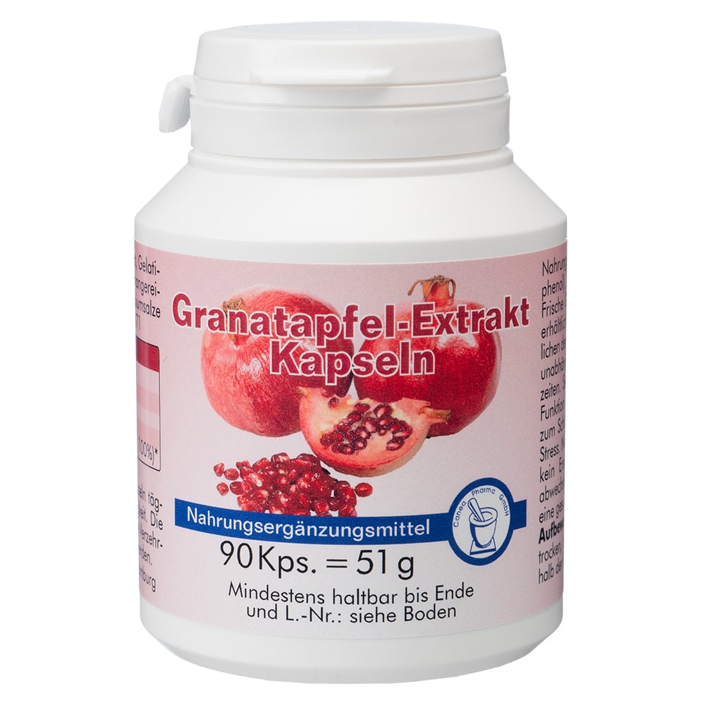GRANATAPFEL EXTRAKT Kapseln 90 St Kapseln