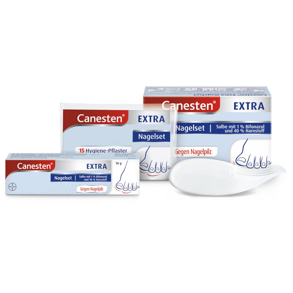 Canesten EXTRA Nagelset 1 St Salbe