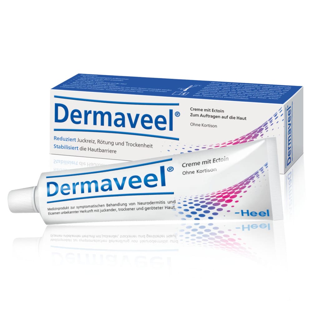 DERMAVEEL bei Juckreiz, Rötung und Trockenheit 30 ml Creme