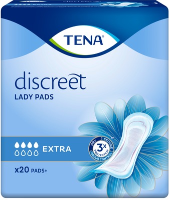 TENA Lady Discreet Extra Inkontinenz Einlagen 20 St Binden