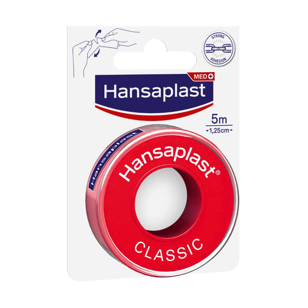 Hansaplast Classic 5m x 1,25cm 1 St Pflaster