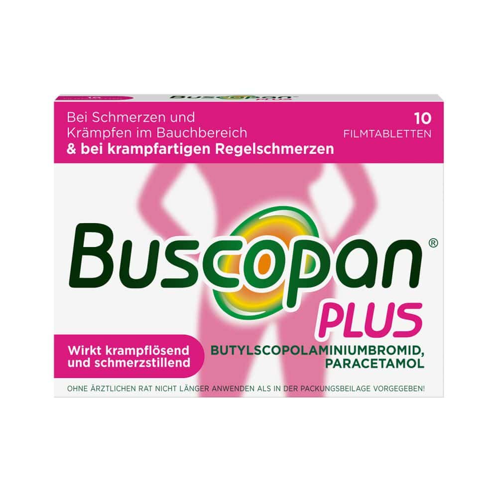 Buscopan PLUS  10 St Filmtabletten