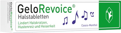 GeloRevoice Halstabletten Cassis-Menthol 20 St. 20 St Lutschtabletten