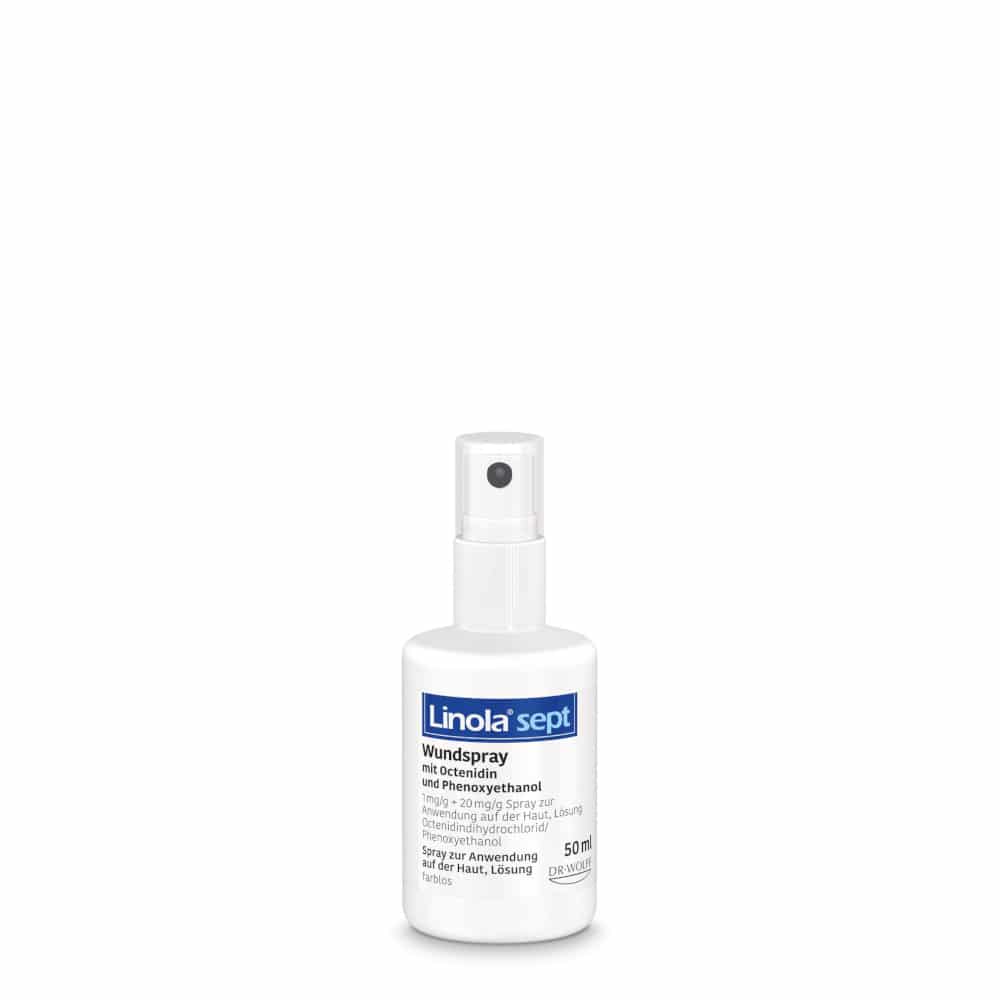 Linola sept Wundspray - Desinfektion bei Wunden 50 ml Lösung
