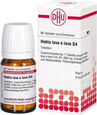 HEKLA lava e lava D 4  80 St Tabletten