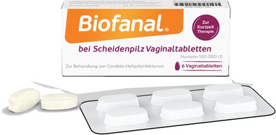Biofanal bei Scheidenpilz  6 St Vaginaltabletten