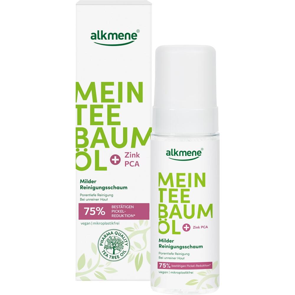 alkmene MEIN TEEBAUMÖL Milder Reinigungsschaum 150 ml Schaum