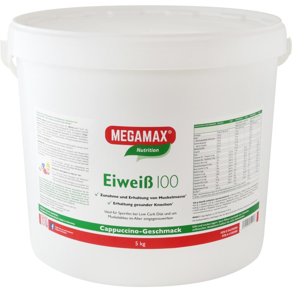 EIWEISS 100 Cappuccino Megamax Pulver 5000 g Pulver