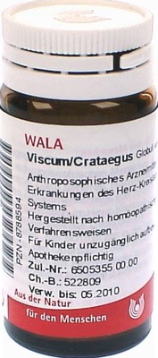 WALA Viscum/Crataegus 20 g Globuli
