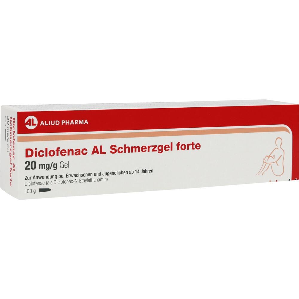 Diclofenac AL Schmerzgel forte 20 mg / g bei akutem Bewegungsschmerz nach stumpfem Trauma
