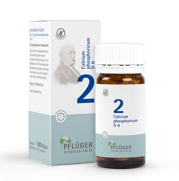 Schüßler-Salz Nr. 2 Calcium phosphoricum D6 100 St Tabletten