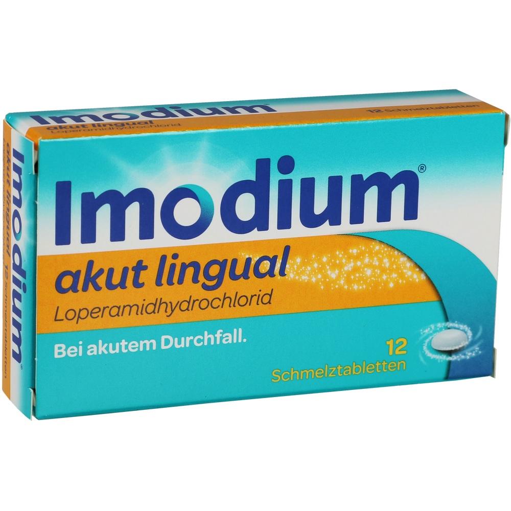 Imodium akut lingual - bei akutem Durchfall, schmilzt auf der Zunge