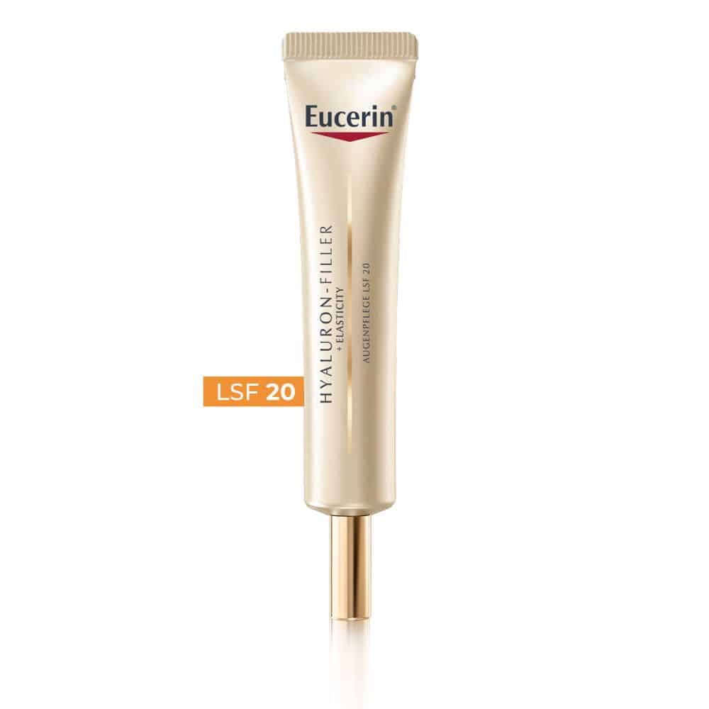 Eucerin HYALURON FILLER + ELASTICITY Augenpflege LSF 20  15 ml Augencreme