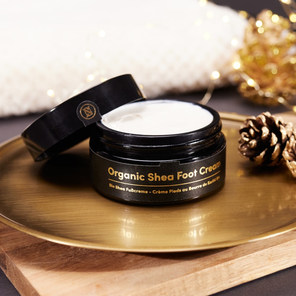 SATIN NATUREL Bio Shea Fußcreme  100 ml Creme