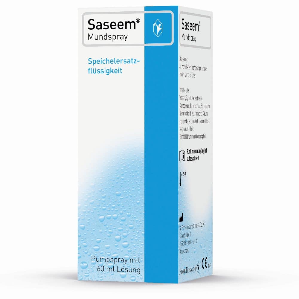 Saseem Mundspray - der Speichelersatz bei Mundtrockenheit  60 ml Pumplösung