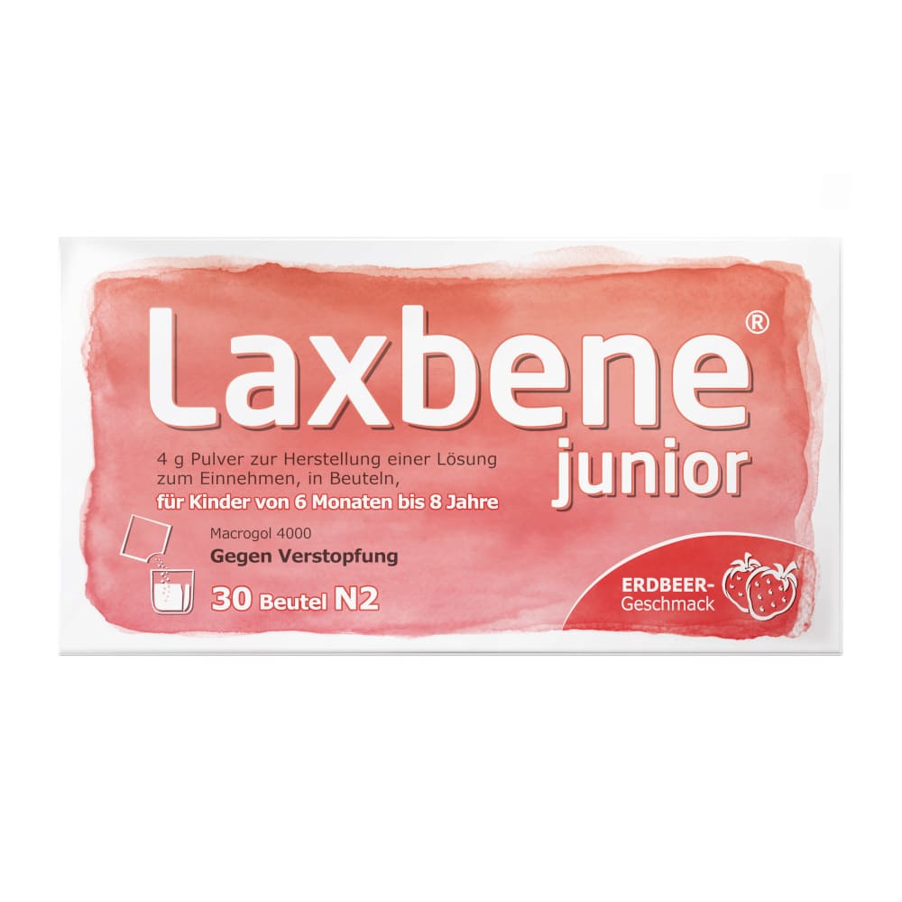 Laxbene junior 4g 30X4 g Pulver zur Herstellung einer Lösung zum Einnehmen