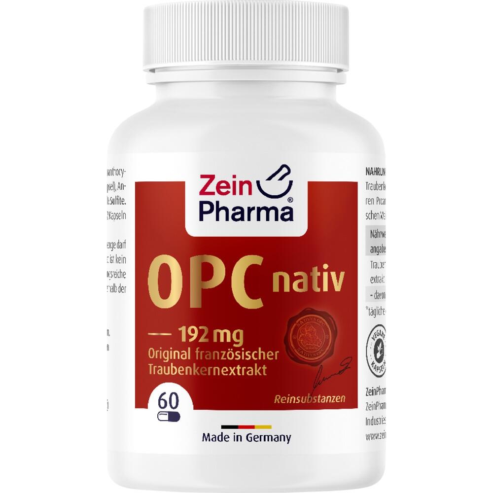 Zein Pharma OPC Nativ Kapseln 192 mg  60 St Kapseln