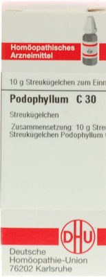 PODOPHYLLUM C 30 Globuli 10 g Globuli