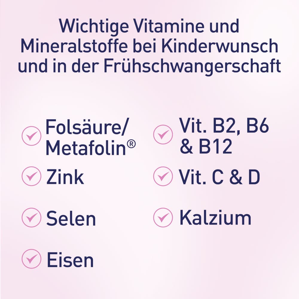 elevit 1 Kinderwunsch & Schwangerschaft 90 St Tabletten