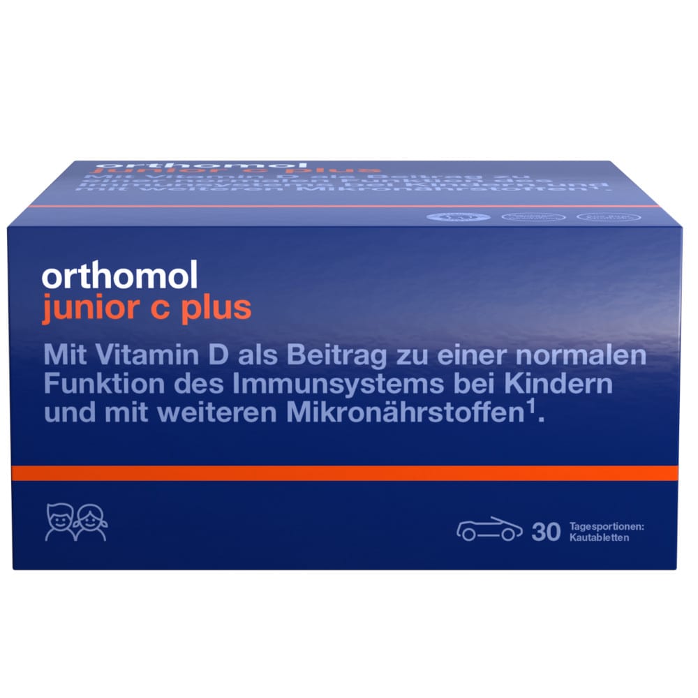 Orthomol junior C plus Mandarine/ Orange 30 St Kautabletten