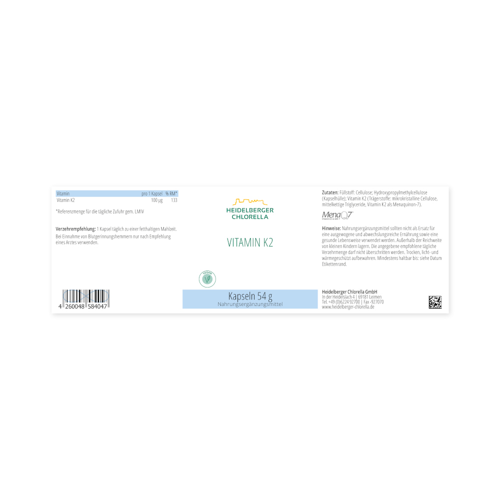 VITAMIN K2 54 g Kapseln