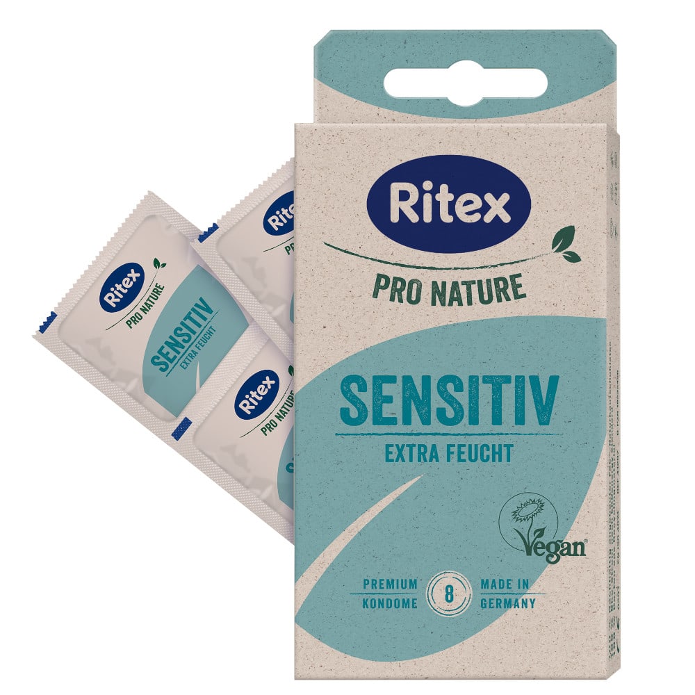 Ritex PRO NATURE SENSITIV vegan  8 St Kondome