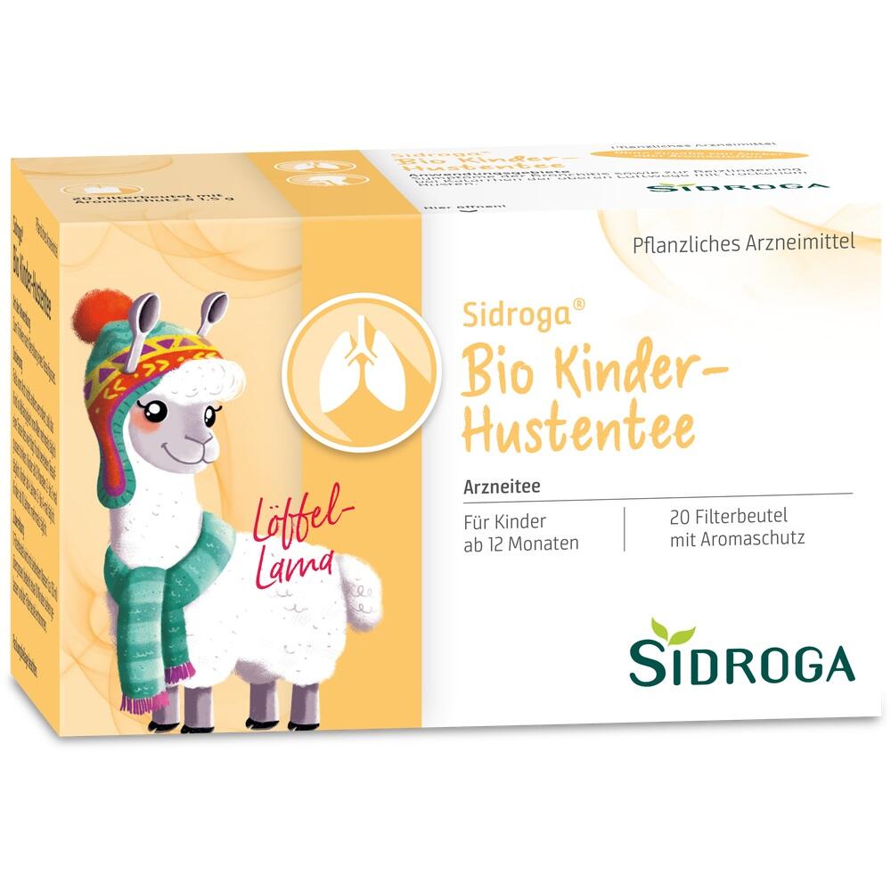 SIDROGA Bio Kinder-Hustentee 20X1.5 g Tee