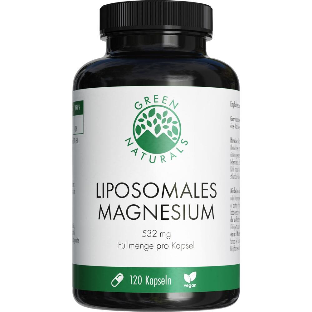 GREEN NATURALS Magnesium Citrat 120 St Kapseln