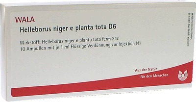 Helleborus niger e planta tota D6 Ampullen 10X1 ml Ampullen